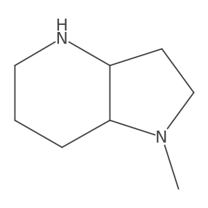 (3As,7aS)-1-methyl-2,3,3a,4,5,6,7,7a-octahydropyrrolo[3,2-b]pyridine Structure