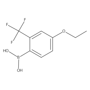2-Trifluoromethyl-4-(ethoxy-d5)-phenylboronic acid Structure