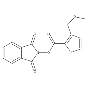 1,3-dioxo-2,3-dihydro-1H-isoindol-2-yl 3-(methoxymethyl)furan-2-carboxylate结构式