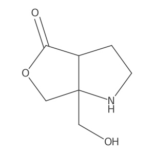 O=C1OCC2(CO)NCCC12结构式