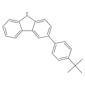 3-(4-(tert-Butyl)phenyl)-9H-carbazole Structure