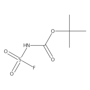 Tert-butyl (fluorosulfonyl)carbamate结构式