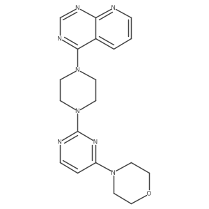 4-[2-(4-{Pyrido[2,3-d]pyrimidin-4-yl}piperazin-1-yl)pyrimidin-4-yl]morpholine Structure