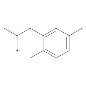 2-(2-Bromopropyl)-1,4-dimethylbenzene结构式