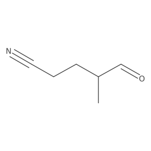 4-Methyl-5-oxopentanenitrile结构式