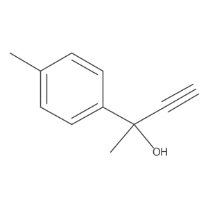 2-(p-Tolyl)but-3-yn-2-ol Structure