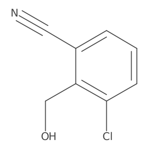 3-Chloro-2-(hydroxymethyl)benzonitrile Structure