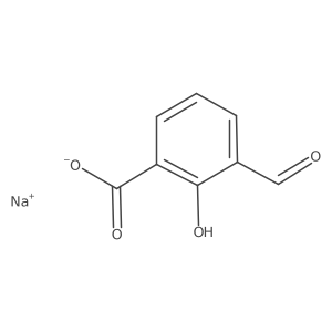 Sodium 3-formyl-2-hydroxybenzoate Structure