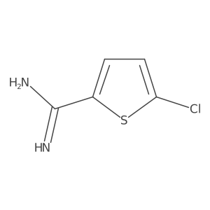 5-Chlorothiophene-2-carboximidamide Structure
