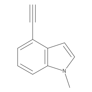 4-Ethynyl-1-methyl-1h-indole Structure