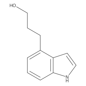 3-(1H-indol-4-yl)propan-1-ol Structure