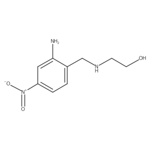 2-[[(2-Amino-4-nitrophenyl)methyl]amino]ethanol结构式