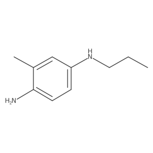 3-Methyl-n1-propylbenzene-1,4-diamine Structure