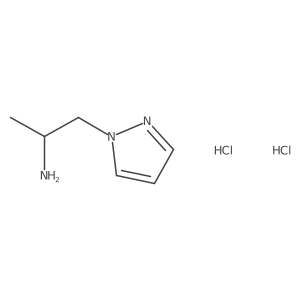 1-(1H-Pyrazol-1-yl)propan-2-amine dihydrochloride Structure