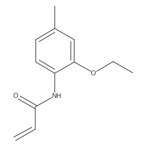 N-(2-ethoxy-4-methylphenyl)prop-2-enamide Structure