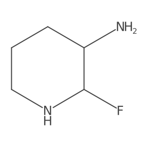 2-Fluoro-3-piperidinamine结构式
