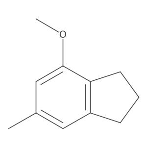 2,3-Dihydro-4-methoxy-6-methyl-1h-indene Structure