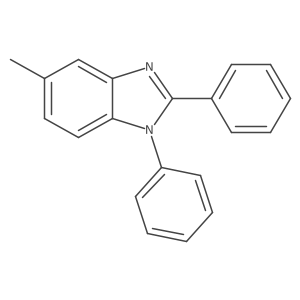5-Methyl-1,2-diphenylbenzimidazole Structure