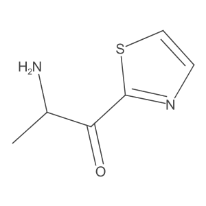 2-Amino-1-(1,3-thiazol-2-yl)propan-1-one Structure