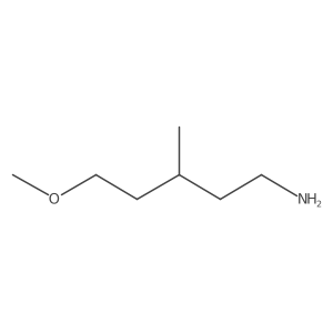5-Methoxy-3-methylpentan-1-amine Structure