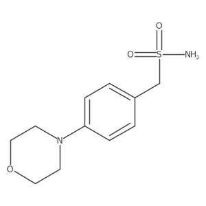 [4-(Morpholin-4-yl)phenyl]methanesulfonamide Structure