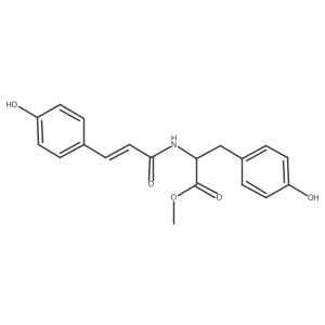 N-p-Coumaroyltyrosine Methyl Ester Structure