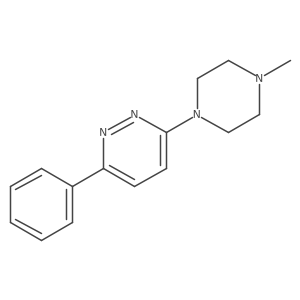 3-(4-Methylpiperazin-1-yl)-6-phenylpyridazine Structure