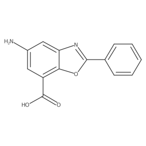 5-Amino-2-phenylbenzo[D]oxazole-7-carboxylic acid Structure