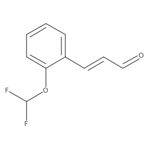 3-(2-(Difluoromethoxy)phenyl)acrylaldehyde Structure