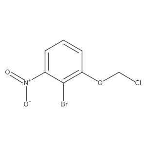 2-Bromo-1-(chloromethoxy)-3-nitrobenzene结构式