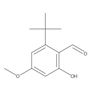 2-(tert-Butyl)-6-hydroxy-4-methoxybenzaldehyde结构式