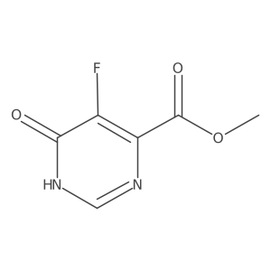 Methyl 5-fluoro-6-oxo-1,6-dihydropyrimidine-4-carboxylate Structure