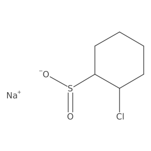Sodium 2-chlorocyclohexane-1-sulfinate Structure