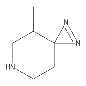 4-Methyl-1,2,6-triazaspiro[2.5]oct-1-ene Structure