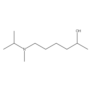 (2S)-6-[methyl(propan-2-yl)amino]hexan-2-ol Structure