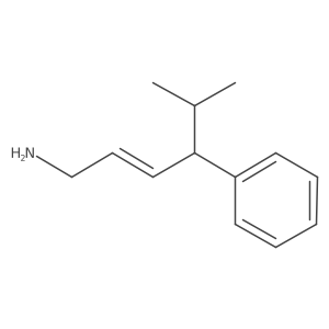 5-Methyl-4-phenylhex-2-en-1-amine Structure