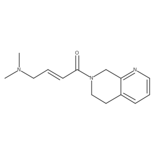 (E)-1-(6,8-Dihydro-5H-1,7-naphthyridin-7-yl)-4-(dimethylamino)but-2-en-1-one Structure