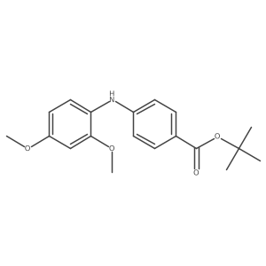 Tert-butyl 4-[(2,4-dimethoxyphenyl)amino]benzoate Structure
