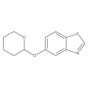 c1nc2cc(OC3CCCCO3)ccc2s1结构式