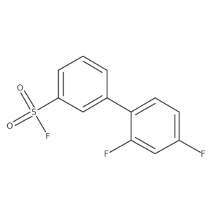 2',4'-Difluoro-[1,1'-biphenyl]-3-sulfonyl fluoride Structure
