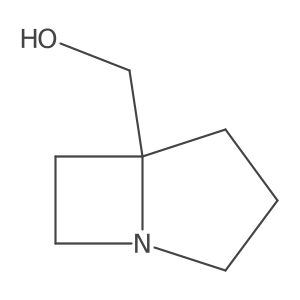(R)-(1-Azabicyclo[3.2.0]heptan-5-yl)methanol结构式