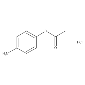 4-Aminophenyl acetate HCl结构式