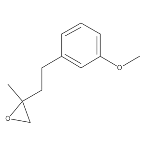 Oxirane, 2-[2-(3-methoxyphenyl)ethyl]-2-methyl- Structure