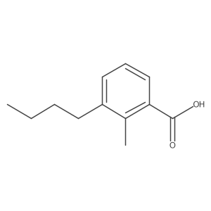 3-Butyl-2-methylbenzoic acid Structure