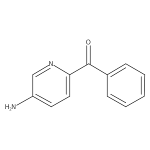 (5-Amino-2-pyridinyl)phenylmethanone结构式