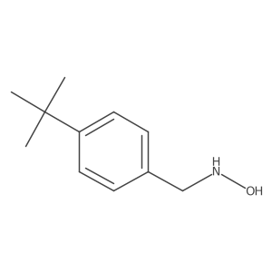 N-[4-tert-butylbenzyl]hydroxylamine结构式