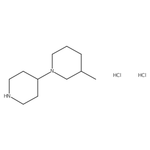 4-(3-Methyl-1-piperidinyl)piperidine dihydrochloride Structure