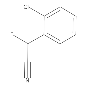 2-(2-Chlorophenyl)-2-fluoroacetonitrile结构式