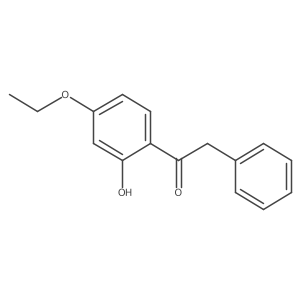 1-(4-Ethoxy-2-hydroxyphenyl)-2-phenylethanone结构式