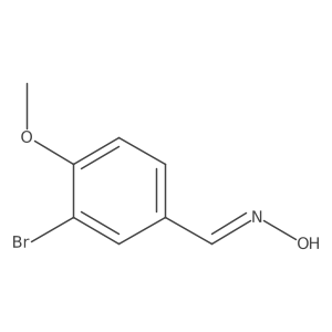 N-[(3-Bromo-4-methoxyphenyl)methylidene]hydroxylamine Structure